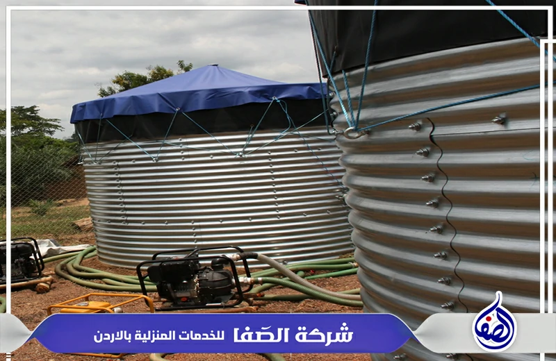 شركة لحام خزانات الفيبر جلاس في اربد