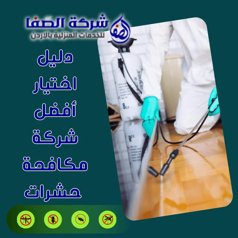 دليلك لاختيار أفضل شركة مكافحة حشرات في عمان